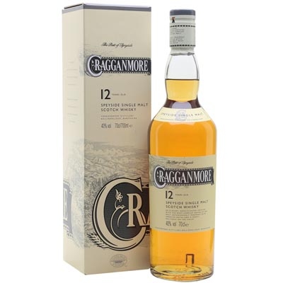 克莱根摩12年单一麦芽苏格兰威士忌 Cragganmore 12 Year Old Single Malt Scotch Whisky 700ml