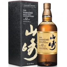 山崎12年单一麦芽日本威士忌 The Yamazaki Aged 12 Years Single Malt Japanese Whisky 700ml