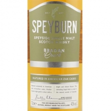 盛贝本金色三文鱼单一麦芽苏格兰威士忌 Speyburn Bradan Orach Highland Single Malt Scotch Whisky 700ml