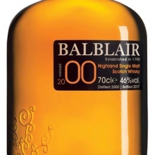 巴布莱尔2000年第二版单一麦芽苏格兰威士忌 Balblair Vintage 2000 2nd Release Highland Single Malt Scotch Whisky 700ml