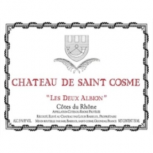 圣戈斯酒庄阿尔比恩干红葡萄酒 Chateau de Saint Cosme Cotes du Rhone Les Deux Albion 750ml