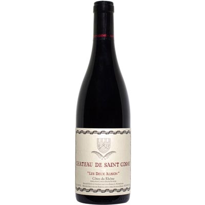圣戈斯酒庄阿尔比恩干红葡萄酒 Chateau de Saint Cosme Cotes du Rhone Les Deux Albion 750ml