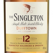 苏格登达夫镇12年单一麦芽苏格兰威士忌 The Singleton of Dufftown 12 Year Old Single Malt Scotch Whisky 700ml