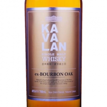 噶玛兰波本桶单一麦芽威士忌 Kavalan Ex-Bourbon Oak Single Malt Whisky 700ml