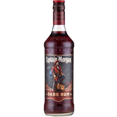 摩根船长黑朗姆酒 Captain Morgan Black Rum 700ml