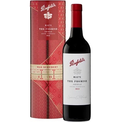 奔富酒庄麦克斯大师承诺设拉子干红葡萄酒 Penfolds Max's The Promise Shiraz 750ml（木塞礼盒装）