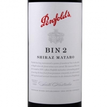 奔富酒庄BIN2干红葡萄酒 Penfolds Bin 2 Shiraz Mataro 750ml（木塞旋塞随机发）