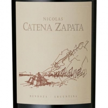 卡氏家族酒庄尼古拉斯干红葡萄酒 Catena Zapata Nicolas Catena Zapata 750ml