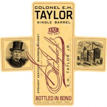 泰勒上校单桶波本威士忌 Colonel E.H. Taylor Single Barrel Straight Kentucky Bourbon Whiskey 750ml