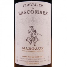 力士金庄园副牌干红葡萄酒 Chevalier de Lascombes 750ml