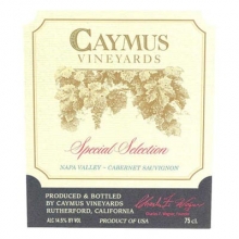 佳慕酒庄特选赤霞珠干红葡萄酒 Caymus Vineyards Special Selection Cabernet Sauvignon 750ml