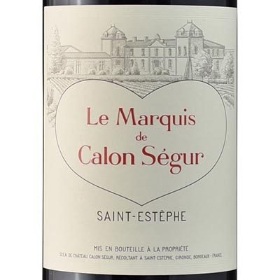 凯隆世家副牌干红葡萄酒 Le Marquis de Calon Segur 750ml