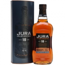 吉拉18年单一麦芽苏格兰威士忌 Jura Aged 18 Years Single Malt Scotch Whisky 700ml