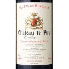 勒庞庄园干红葡萄酒 Chateau Le Puy 750ml