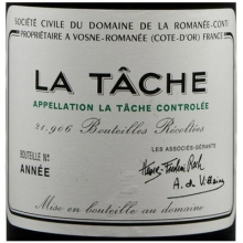 罗曼尼康帝酒庄拉塔希特级园干红葡萄酒 Domaine de la Romanee-Conti La Tache Grand Cru Monopole 750ml