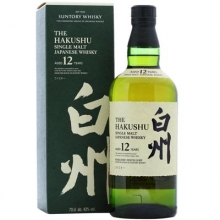 白州12年单一麦芽日本威士忌 The Hakushu Aged 12 Years Single Malt Japanese Whisky 700ml