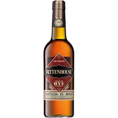 瑞顿房100美制酒度黑麦威士忌 Rittenhouse 100 Proof Straight Rye Whiskey 750ml