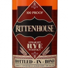瑞顿房100美制酒度黑麦威士忌 Rittenhouse 100 Proof Straight Rye Whiskey 750ml