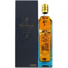 尊尼获加蓝牌五路财神限量版调和苏格兰威士忌套装 Johnnie Walker Blue Label Gods of Wealth Collection 750ml*5