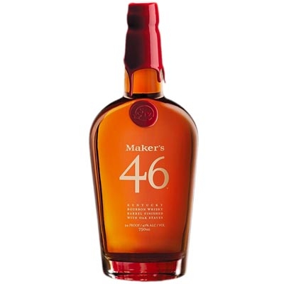 美格46波本威士忌 Maker's Mark 46 Kentucky Straight Bourbon Whisky 750ml（新旧包装随机发货）