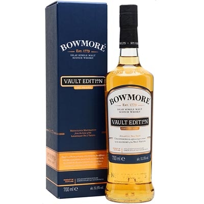 波摩酒窖系列第一版大西洋海盐单一麦芽苏格兰威士忌 Bowmore Vault Editions First Release Atlantic Sea Salt Islay Single Malt Scotch Whisky 700ml