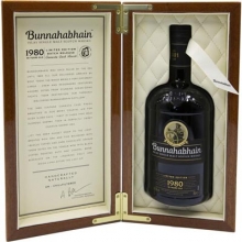 布纳哈本1980卡纳斯塔桶36年单一麦芽苏格兰威士忌 Bunnahabhain 1980 36 Year Old Canasta Cask Finish Single Malt Scotch Whisky 700ml