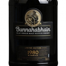 布纳哈本1980卡纳斯塔桶36年单一麦芽苏格兰威士忌 Bunnahabhain 1980 36 Year Old Canasta Cask Finish Single Malt Scotch Whisky 700ml