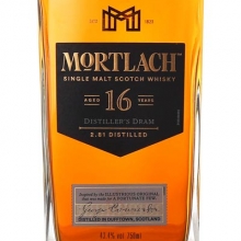 慕赫16年单一麦芽苏格兰威士忌 Mortlach 16 Year Old Distiller