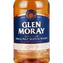 格兰莫雷莎当妮桶单一麦芽苏格兰威士忌 Glen Moray Chardonnay Cask Finish Speyside Single Malt Scotch Whisky 700ml