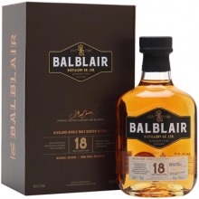 【限时特惠】巴布莱尔18年单一麦芽苏格兰威士忌 Balblair 18 Year Old Highland Single Malt Scotch Whisky 700ml