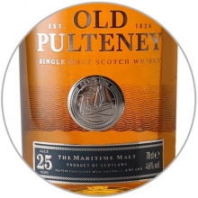 富特尼25年单一麦芽苏格兰威士忌 Old Pulteney 25 Year Old Single Malt Scotch Whisky 700ml