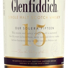 格兰菲迪15年融合桶单一麦芽苏格兰威士忌 Glenfiddich Aged 15 Years Solera Single Malt Scotch Whisky 700ml