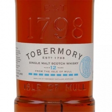 托本莫瑞12年曼萨尼亚桶单一麦芽苏格兰威士忌 Tobermory Aged 12 Years Manzanilla Cask Finish Single Malt Whisky 700ml