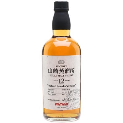 山崎12年渡边美树选桶单一麦芽日本威士忌 The Yamazaki Aged 12 Years Watami Founder's Choice Single Malt Japanese Whisky 660ml