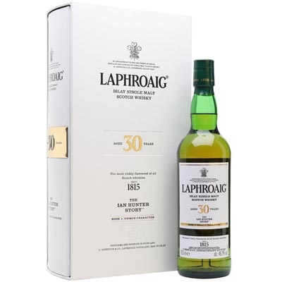 拉弗格30年伊恩·亨特之传第一章单一麦芽苏格兰威士忌 Laphroaig 30 Year Old The Ian Hunter Story Book 1: Unique Character Islay Single Malt Scotch Whisky 700ml
