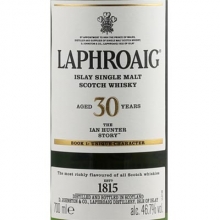 拉弗格30年伊恩·亨特之传第一章单一麦芽苏格兰威士忌 Laphroaig 30 Year Old The Ian Hunter Story Book 1: Unique Character Islay Single Malt Scotch Whisky 700ml