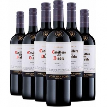 干露酒庄红魔鬼梅洛干红葡萄酒 Casillero del Diablo Merlot 750ml