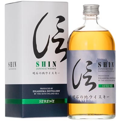 明石信平石日本调和威士忌 Eigashima Shin Serene Japanese Blended Whisky 700ml