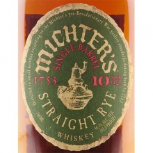 酩帝诗10年单桶黑麦威士忌 Michter