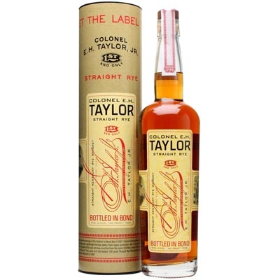 泰勒上校黑麦威士忌 E.H. Taylor Straight Rye Whiskey 750ml