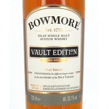 波摩酒窖系列第二版泥煤烟熏单一麦芽苏格兰威士忌 Bowmore Vault Editions Second Release Peat Smoke Islay Single Malt Scotch Whisky 700ml
