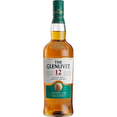 格兰威特12年单一麦芽苏格兰威士忌 Glenlivet 12 Years of Age Single Malt Scotch Whisky 700ml