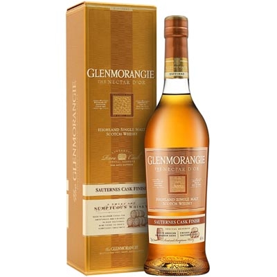 格兰杰苏玳桶单一麦芽苏格兰威士忌 Glenmorangie Nactar D'or Sauternes Cask Finish Highland Single Malt Scotch Whisky 700ml