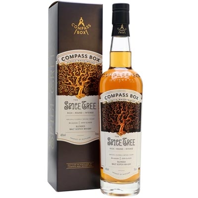 康沛勃克司香料树混合麦芽苏格兰威士忌 Compass Box Spice Tree Highland Blended Malt Scotch Whisky 700ml