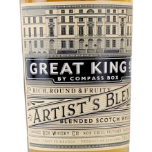 罗盘针国王街混合麦芽苏格兰威士忌 Compass Box Great King Street Blended Malt Scotch Whisky 700ml