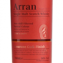 艾伦阿玛罗尼红酒桶单一麦芽苏格兰威士忌 Arran The Amarone Cask Finish Single Malt Scotch Whisky 700ml