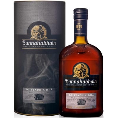 布纳哈本泥煤续曲单一麦芽苏格兰威士忌 Bunnahabhain Toiteach A Dha Islay Single Malt Scotch Whisky 700ml