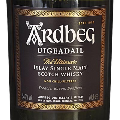 阿德贝哥乌干达单一麦芽苏格兰威士忌 Ardbeg Uigeadail Islay Single Malt Scotch Whisky 700ml