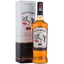 波摩12年单一麦芽苏格兰威士忌 Bowmore Aged 12 Years Islay Single Malt Scotch Whisky 700ml
