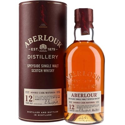 雅伯莱12年双桶单一麦芽苏格兰威士忌 Aberlour 12 Years Old Double Cask Matured Highland Single Malt Scotch Whisky 700ml